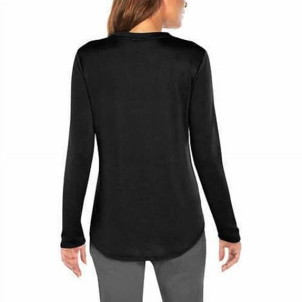 Banana Republic XL Women Long Sleeve Soft Top Midweight Crew Neck Embroidered - Picture 8 of 11